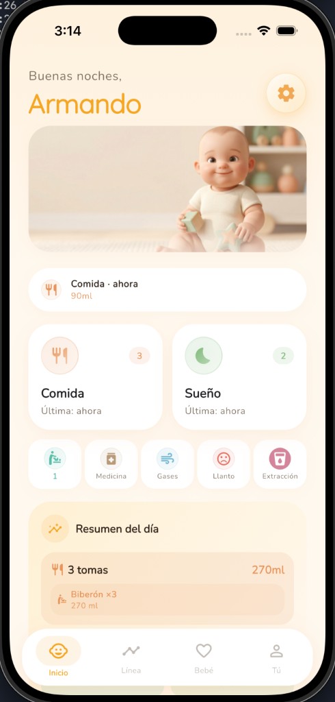 Lullovi baby tracker app - feeding, sleep and diaper tracking with AI cry analysis